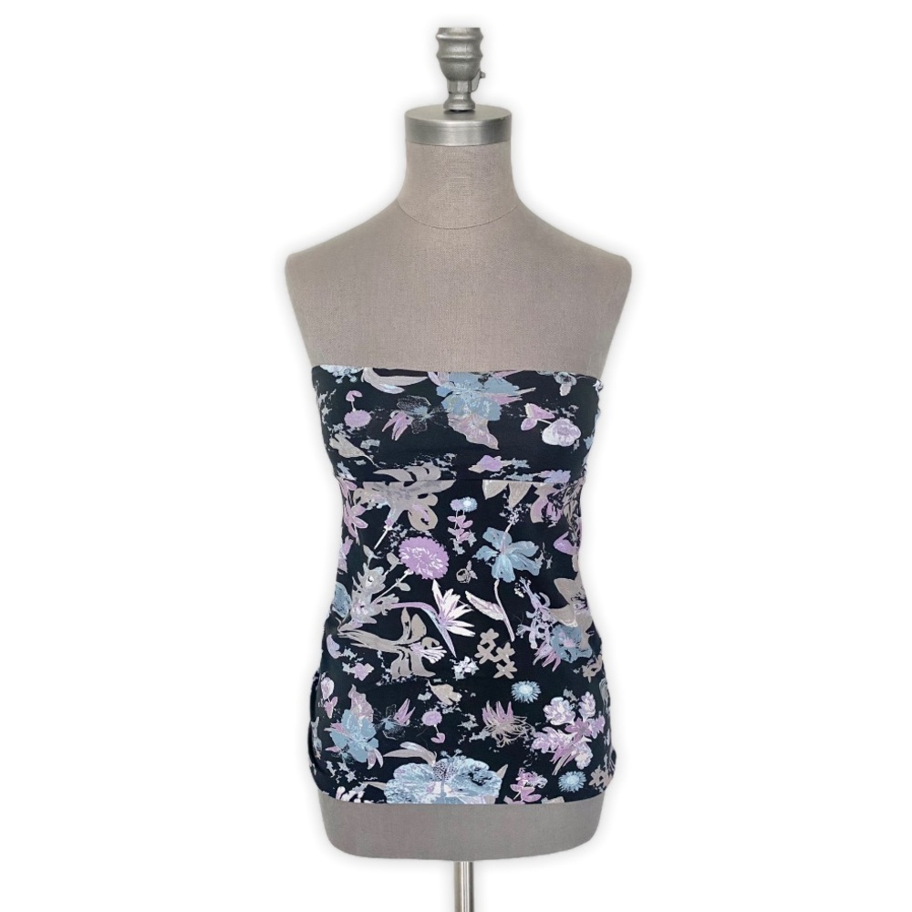 Aritzia Talula Floral Tube Top Size XS